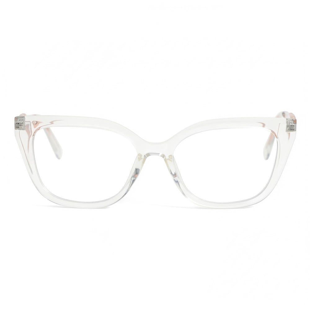 Briana Clear Cat Eye Glasses