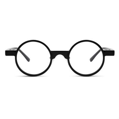 Orville Schwarze Runde Brille