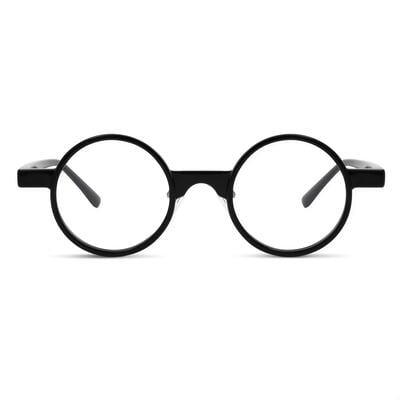 Orville Schwarze Runde Brille