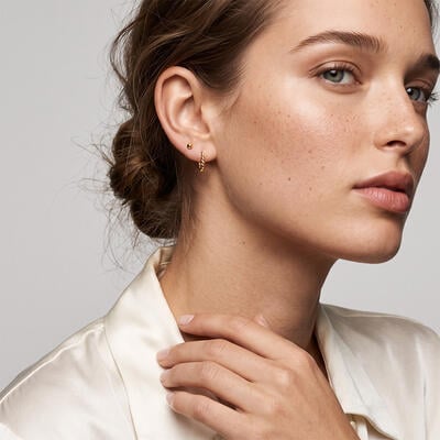 "Aurelia" Ensemble de boucles d'oreilles à superposer