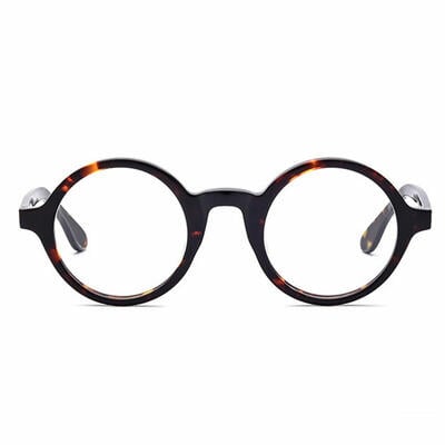 Amadeo Lunettes Rondes Écaille