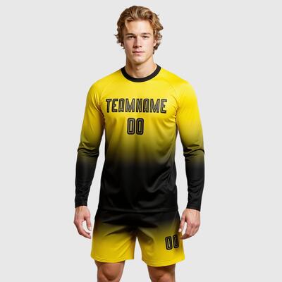 サッカーウェア 名前 チーム名 番号 上下セット グラデーション スポーツウェア ユニフォーム 男女兼用 オリジナル