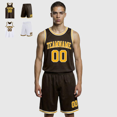 Custom Moisture-Wicking Double-Side Sublimation Jersey for Amateur Leagues & Training