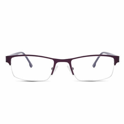 Cissie Purple Browline Glasses
