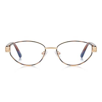 Belloc Tortoise Oval Glasses