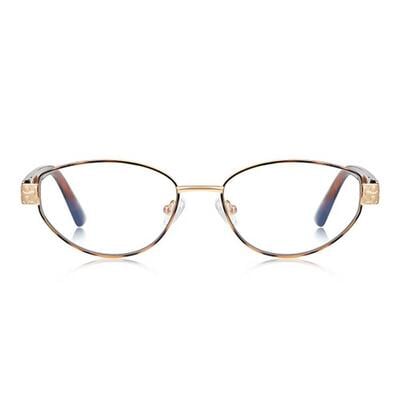 Belloc Tortoise Oval Glasses