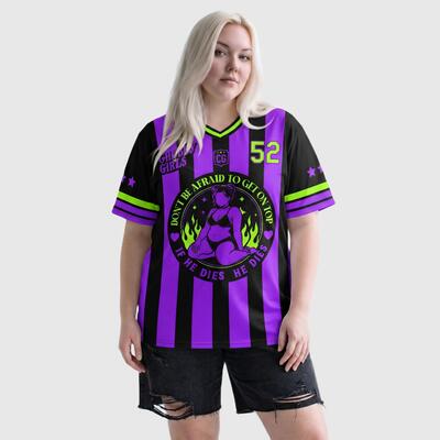 Personalized Vintage Soccer Jersey with "Love My Curves" Print, Body Positive Plus Size Apparel for Curvy Women & Girls