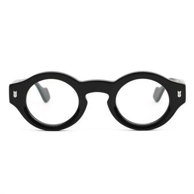 Young Schwarze Runde Brille