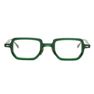 Claire Grüne Rechteckige Brille