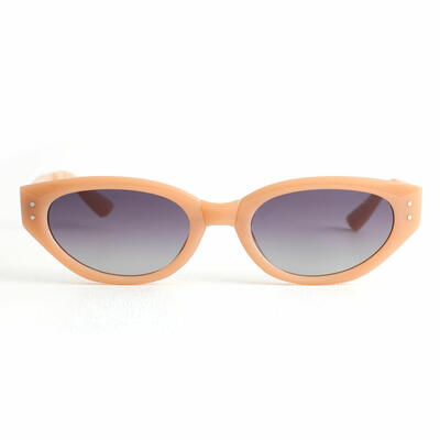 Sandy Orange Cat Eye Sonnenbrille