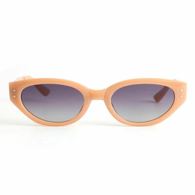 Sandy Orange Cat Eye Sonnenbrille