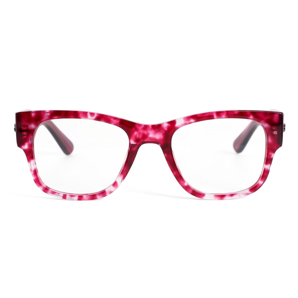 Simmons Purple Square Glasses