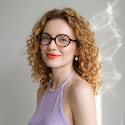 Ward Tortoise Oval Glasses