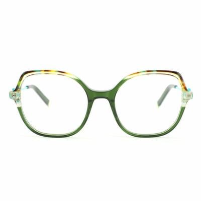 Gibbon Green Square Glasses