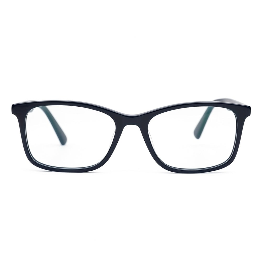 Gibson Lunettes Rectangulaires Bleues