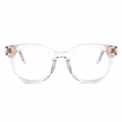 Haley Clear Round Glasses