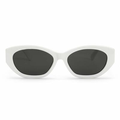Barnes Weiße Rechteckige Sonnenbrille