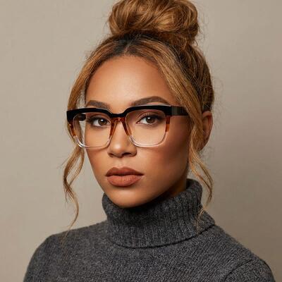 Romeo Lunettes Carrées Noires