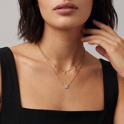 "Woven Intentions" Layered Necklace Set