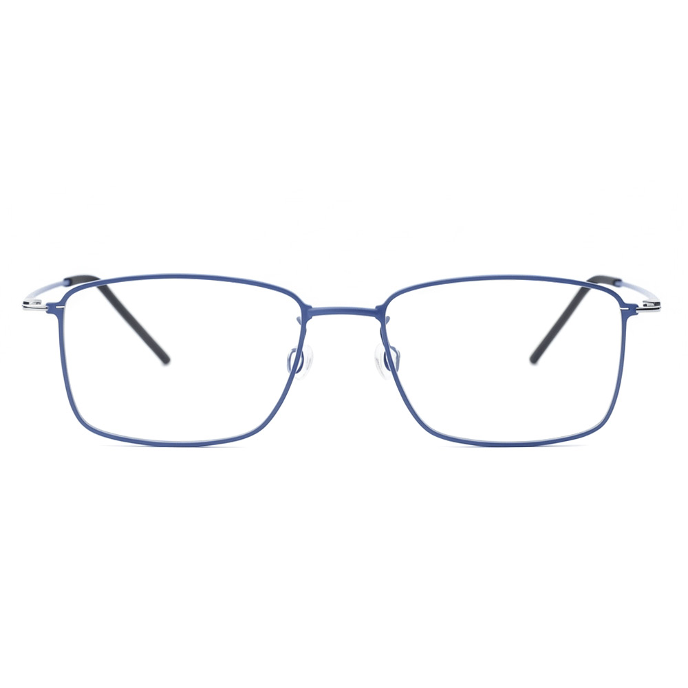 Declan Blue Rectangle Glasses
