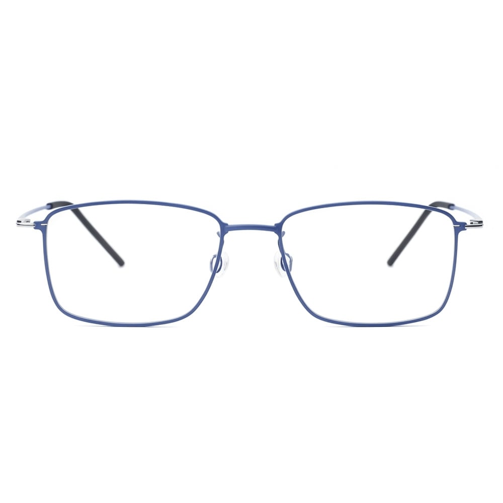 Declan Blue Rectangle Glasses