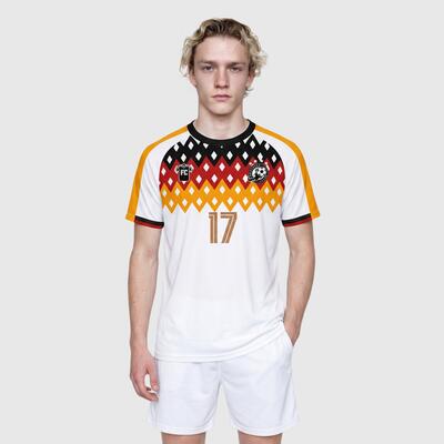 サッカー Tシャツ 名前 チーム名 番号 サッカーウェア ユニフォーム ジャージ 男女兼用 オーダーメイド