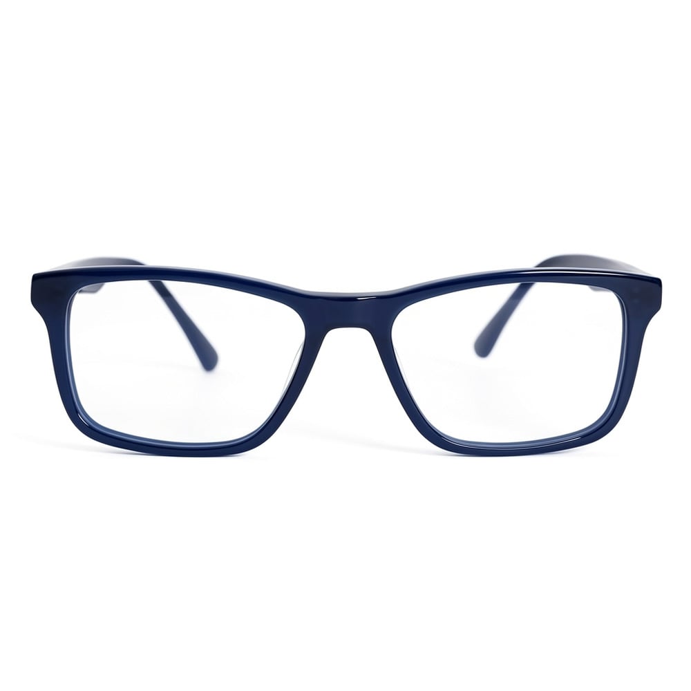 Foster Blue Rectangle Glasses
