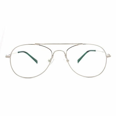 Effie Silver Aviator Glasses