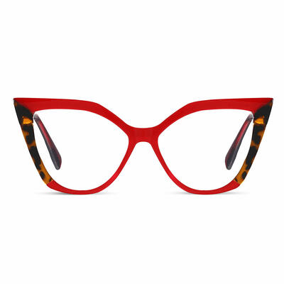 Faulkn Red Cat Eye Glasses