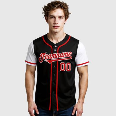 Custom Black White Two Tone Throwback Baseball Jersey with with Personalized Number and Logo for Games Practices and Fan Events
