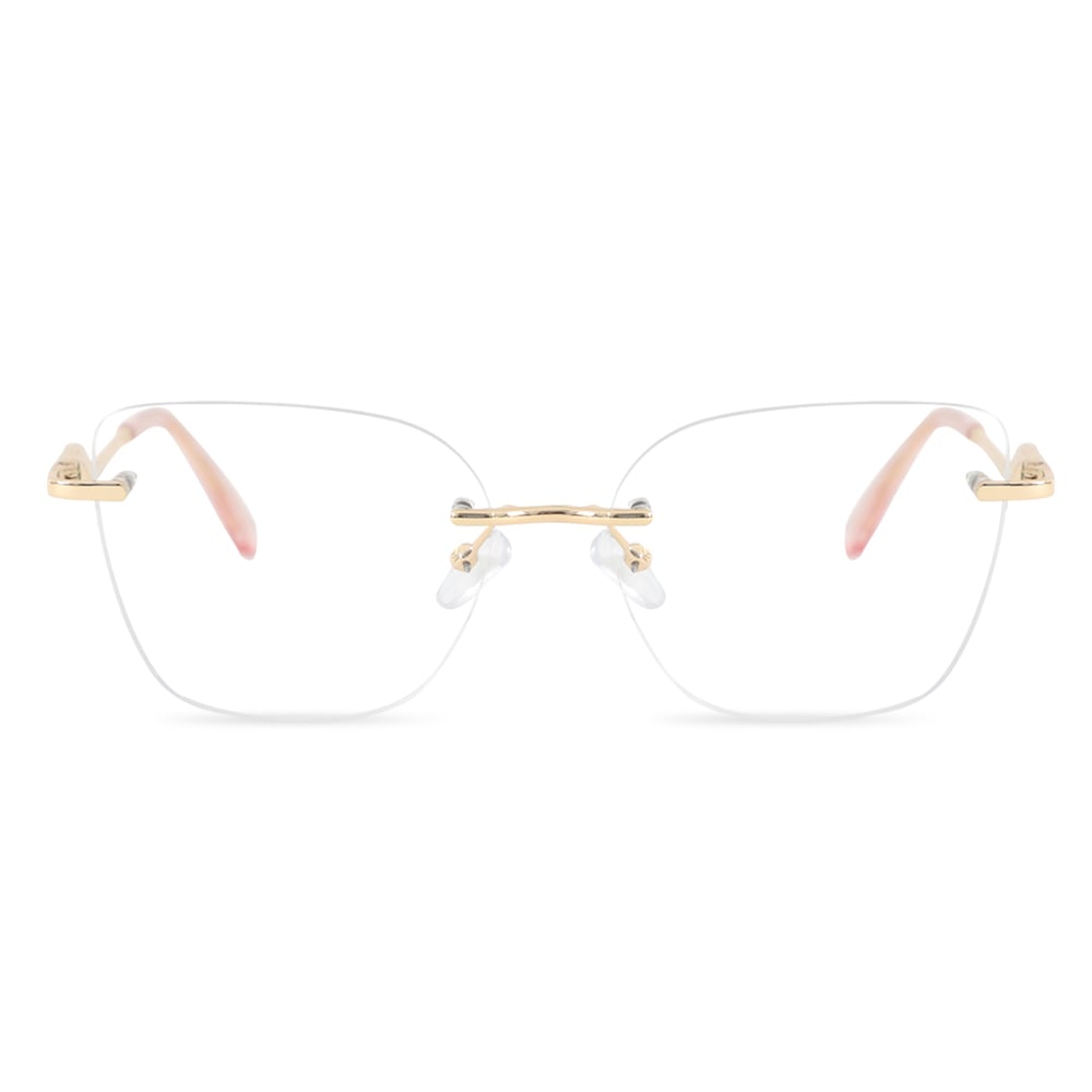 Eartha Pink Cat Eye Glasses