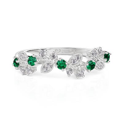 Jeulia Botanical Elements Custom Birthstone Ring