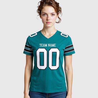 フットボール 名前 チーム名 番号 Tシャツ Vネック ジャージ スポーツウェア ユニフォーム 男女兼用 オーダーメイド