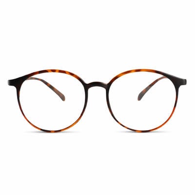 Ethel Tortoise Round Glasses