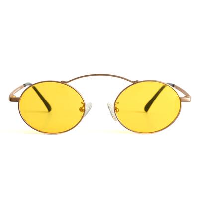 Titus Yellow Aviator Sunglasses