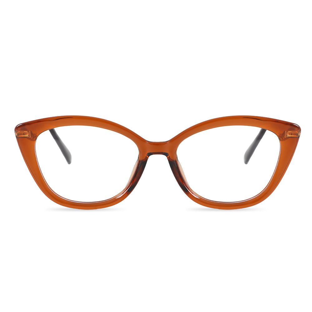 Bertina Brown Cat Eye Glasses