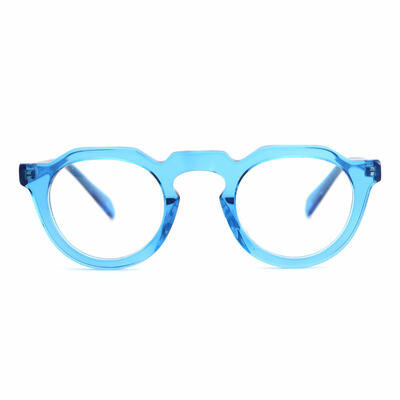 Toland Blue Round Glasses