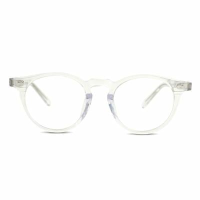 Theodore Clear Round Glasses