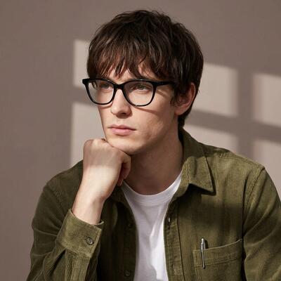 Toby Black Square Glasses