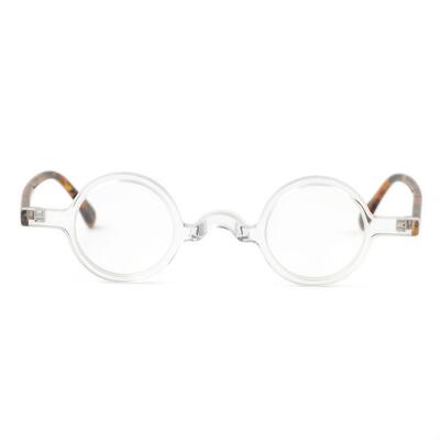 Barnes Transparente Runde Brille