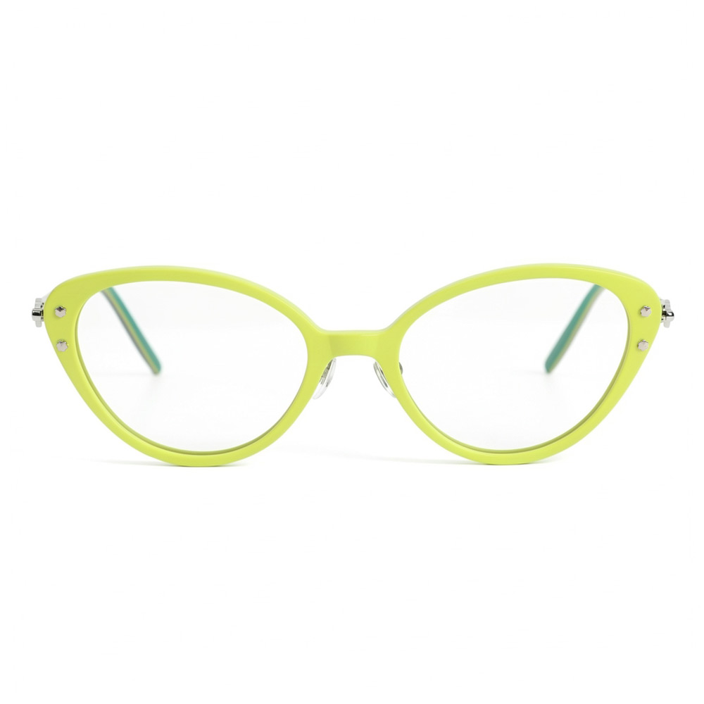 Wanda Yellow Cat Eye Glasses