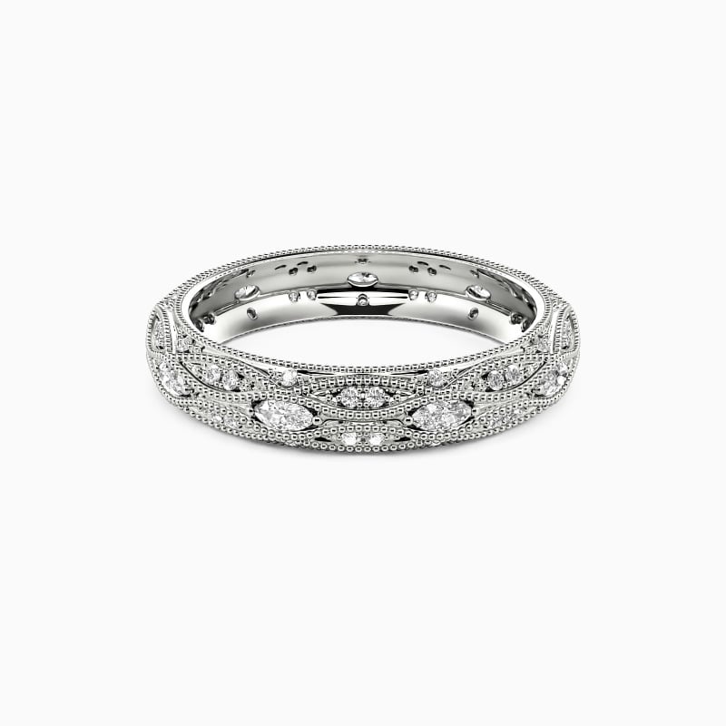"Love Is Love" Eternity Wedding Ring