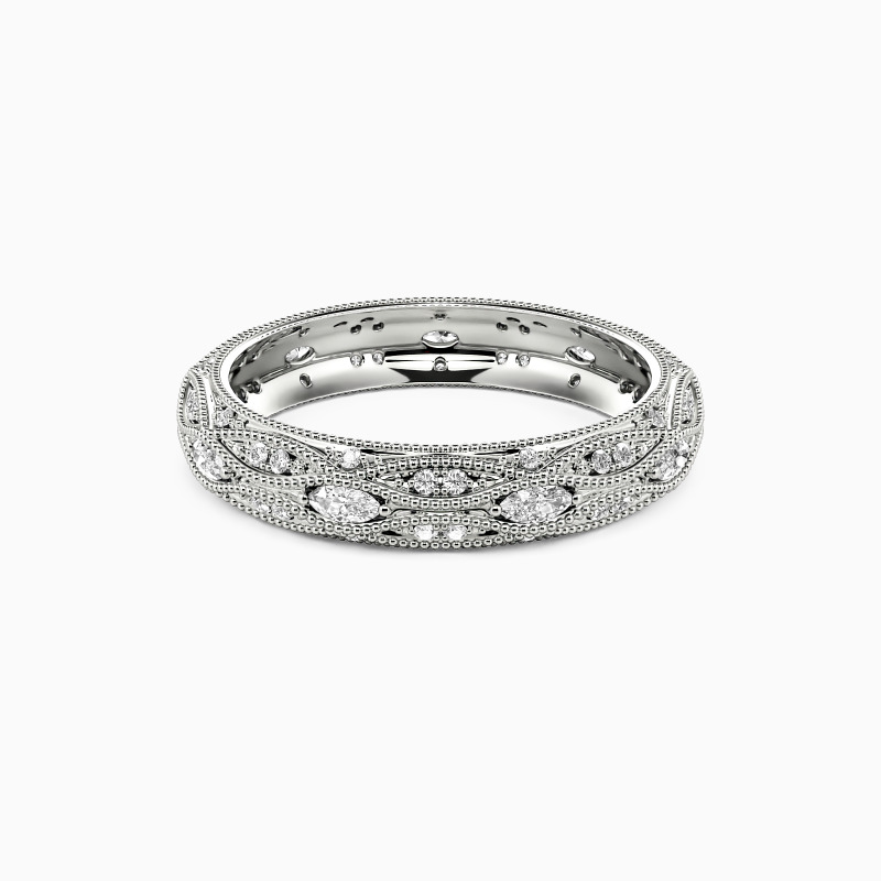 "Love Is Love" Eternity Wedding Ring