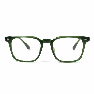 Polly Green Square Glasses