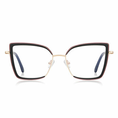 Madeline Black Cat Eye Glasses