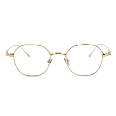 Remi Gold Square Glasses