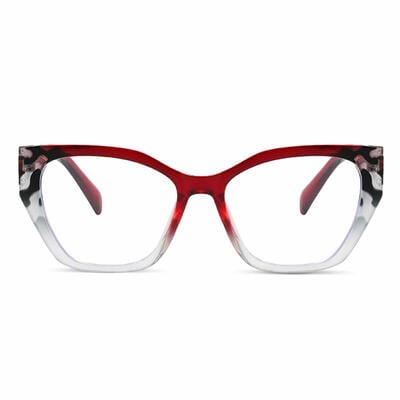 Kristin Red Cat Eye Glasses