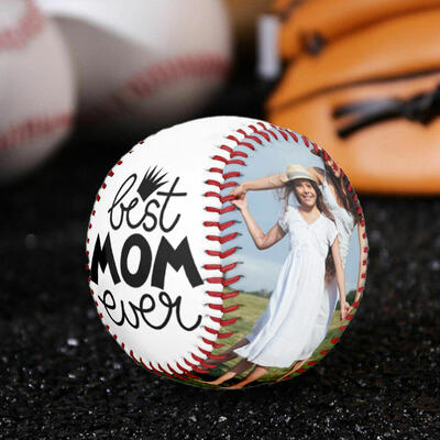 カスタマイズ 写真入れ 野球ボール 母の日