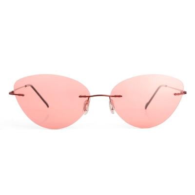Don Red Cat Eye Sunglasses