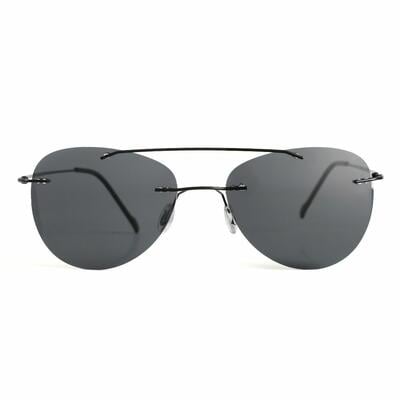Elroy Lunettes de soleil Aviateur Noires